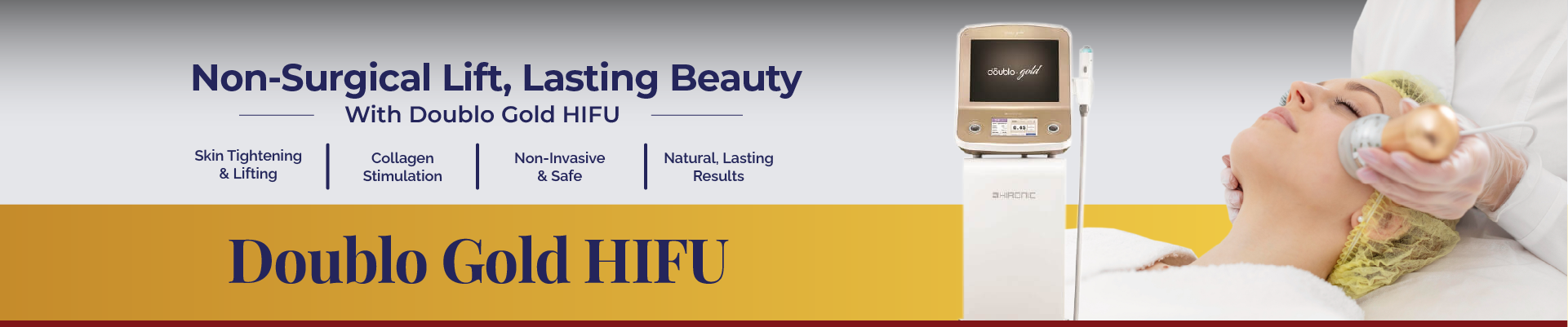 Doublo Gold HIFU Treatment