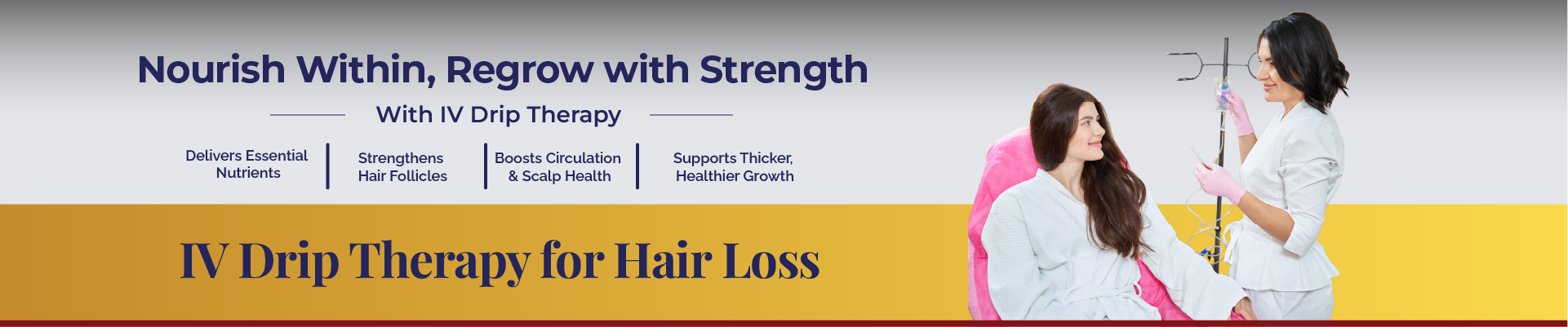 IV Drip Therapy for Hair Loss