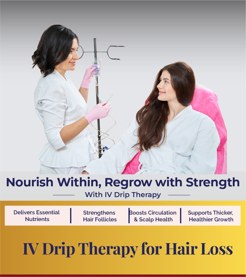 IV Drip Therapy for Hair Loss