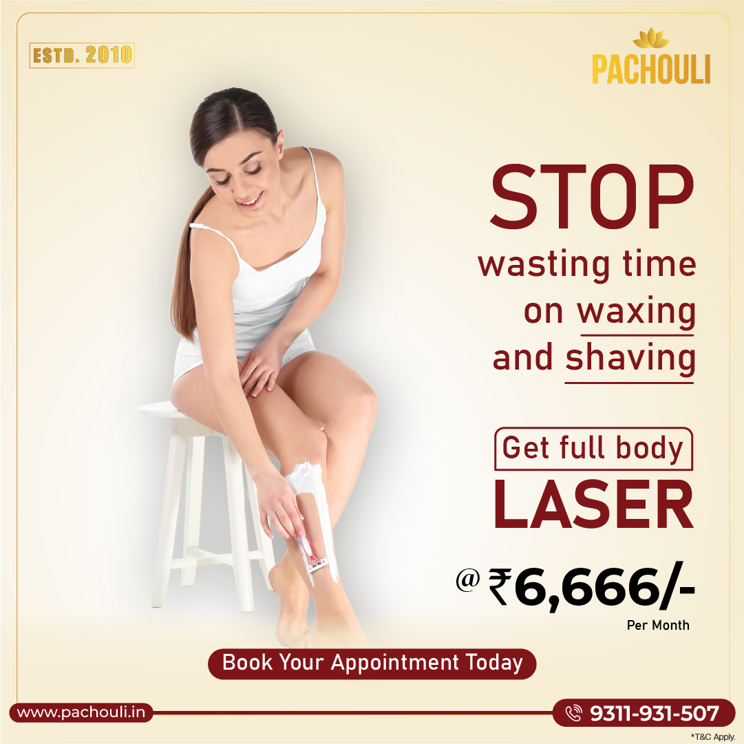 full body laser 6666 per month