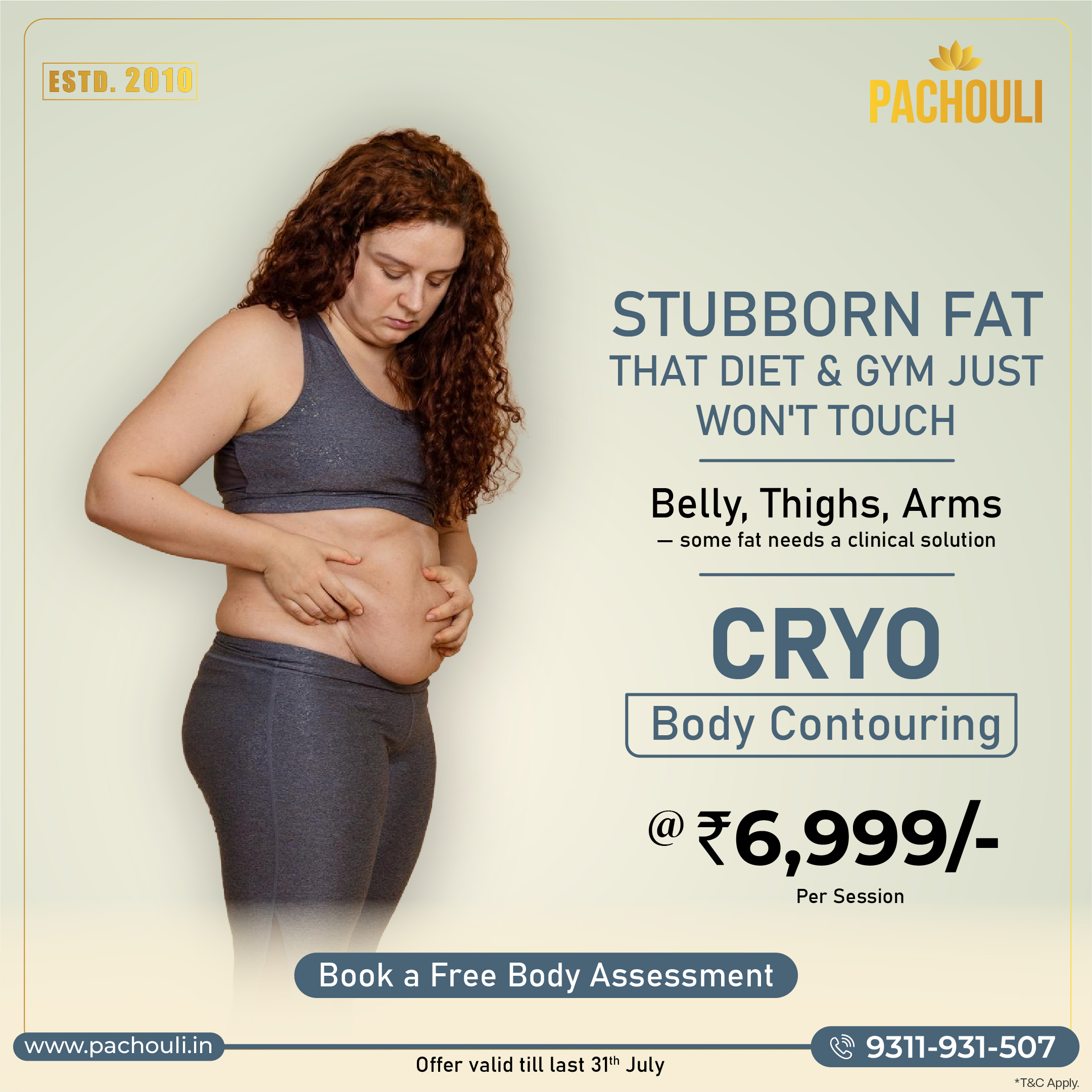 cryo body contouring 6999 per session offers