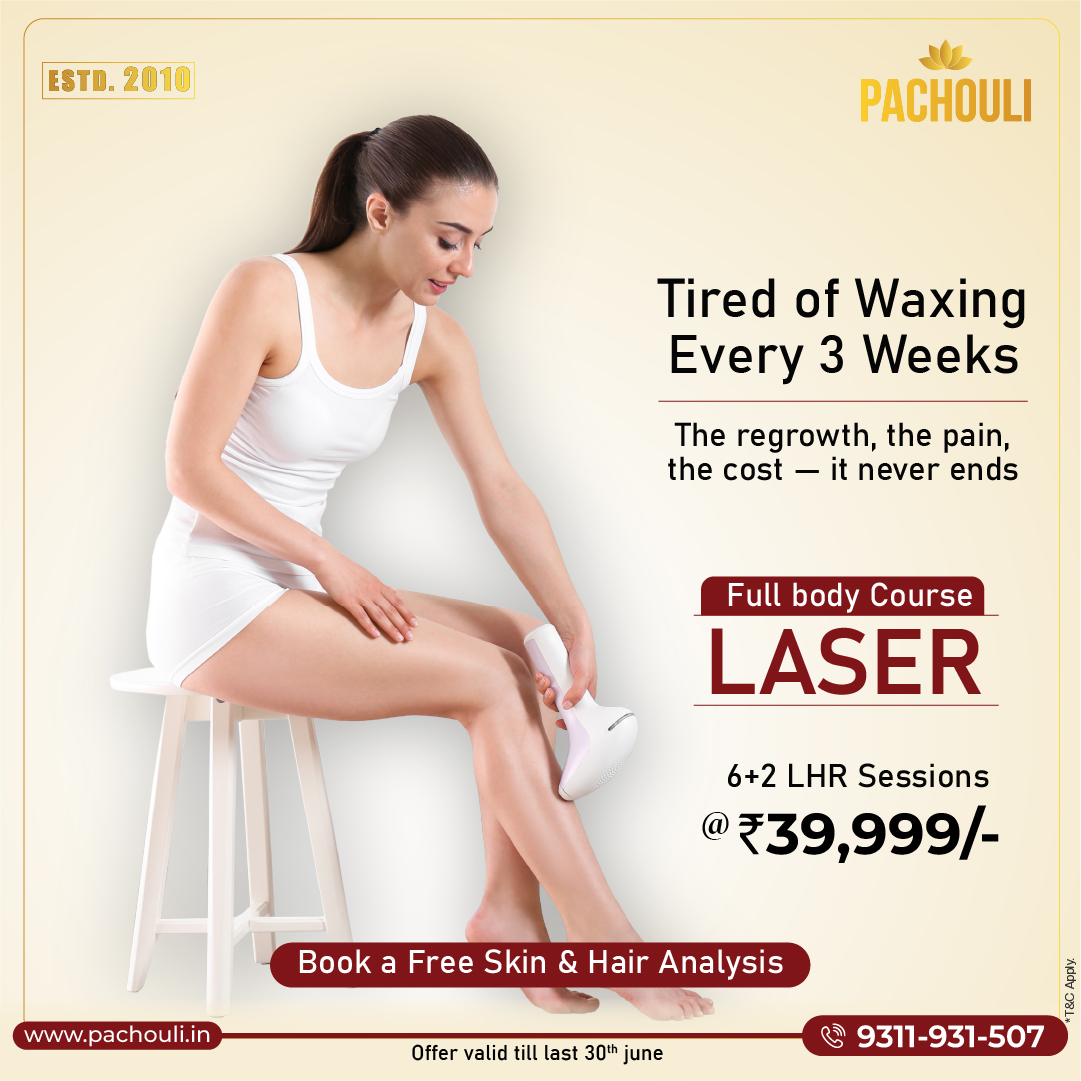 laser full-body course 6+2 Sessions-39999 offers