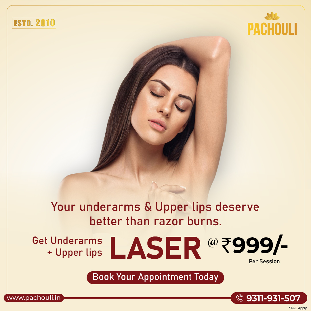 under arms laser 999 per session