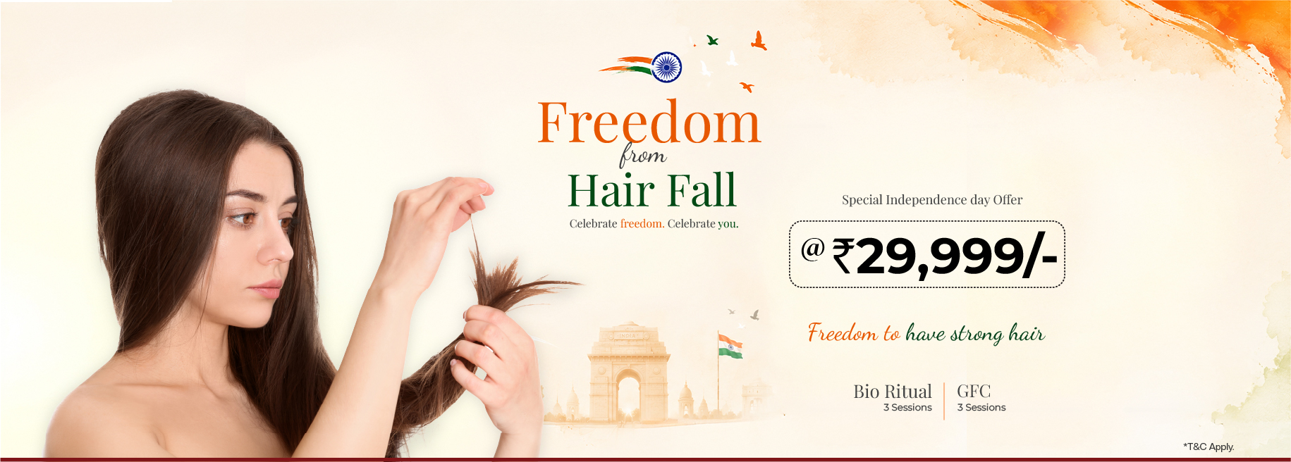 freedom from hair fall 29999